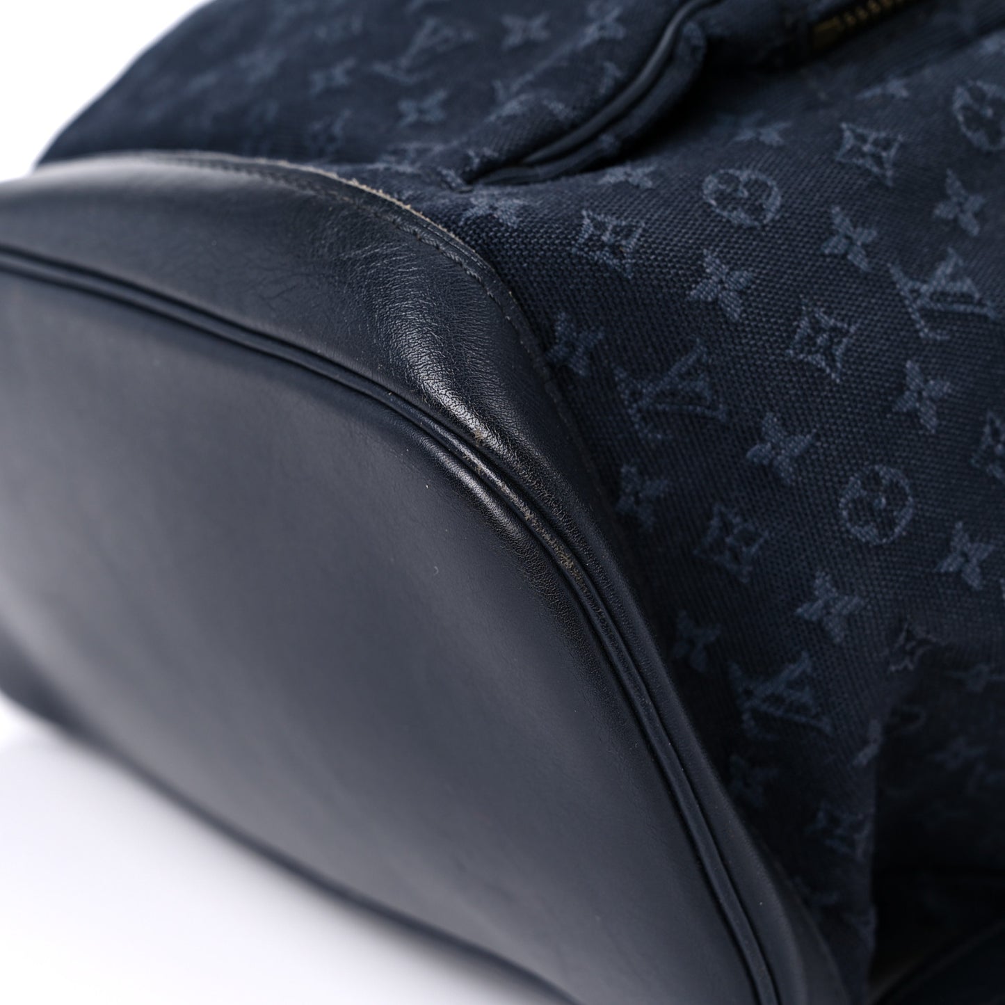 Mini Monogram Montsouris GM Backpack Blue