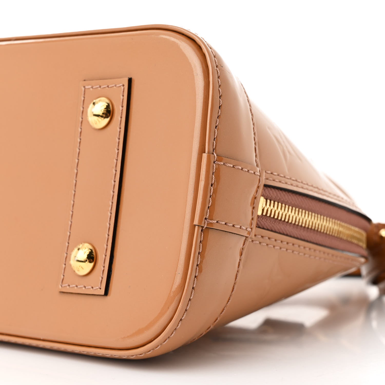 Louis Vuitton Vernis Alma BB Rose Velours 10 of 10