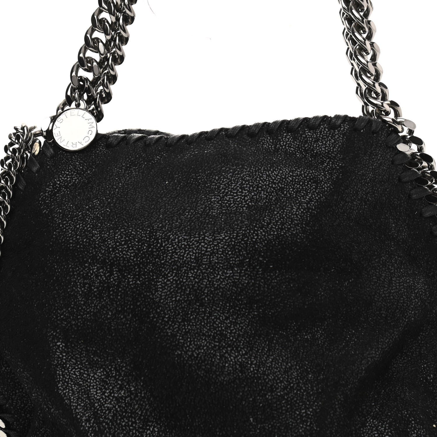 Stella McCartney Shaggy Deer Falabella Mini Crossbody Bag Black 8 of 10