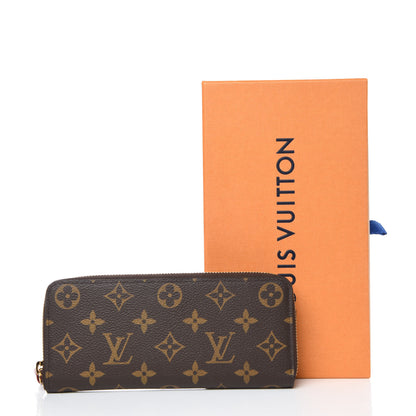 Louis Vuitton Monogram Clemence Wallet Fuchsia 8 of 8