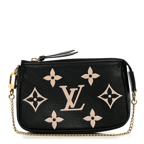 Empreinte Monogram Giant Mini Pochette Accessories Black