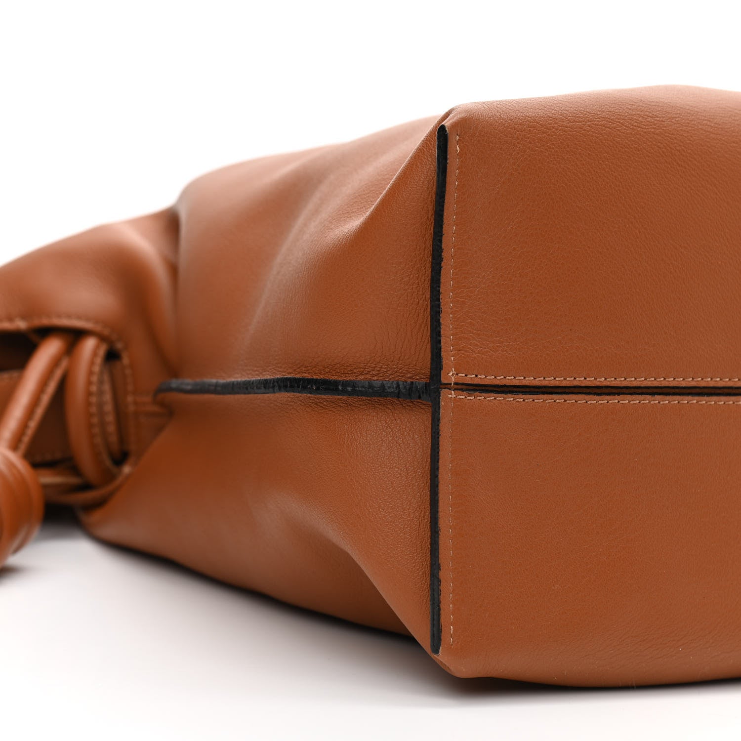 Loewe Calfskin Large Flamenco Knot Bag Warm Desert 9 of 10