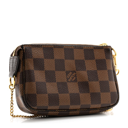 Louis Vuitton Damier Ebene Mini Pochette Accessories 3 of 8