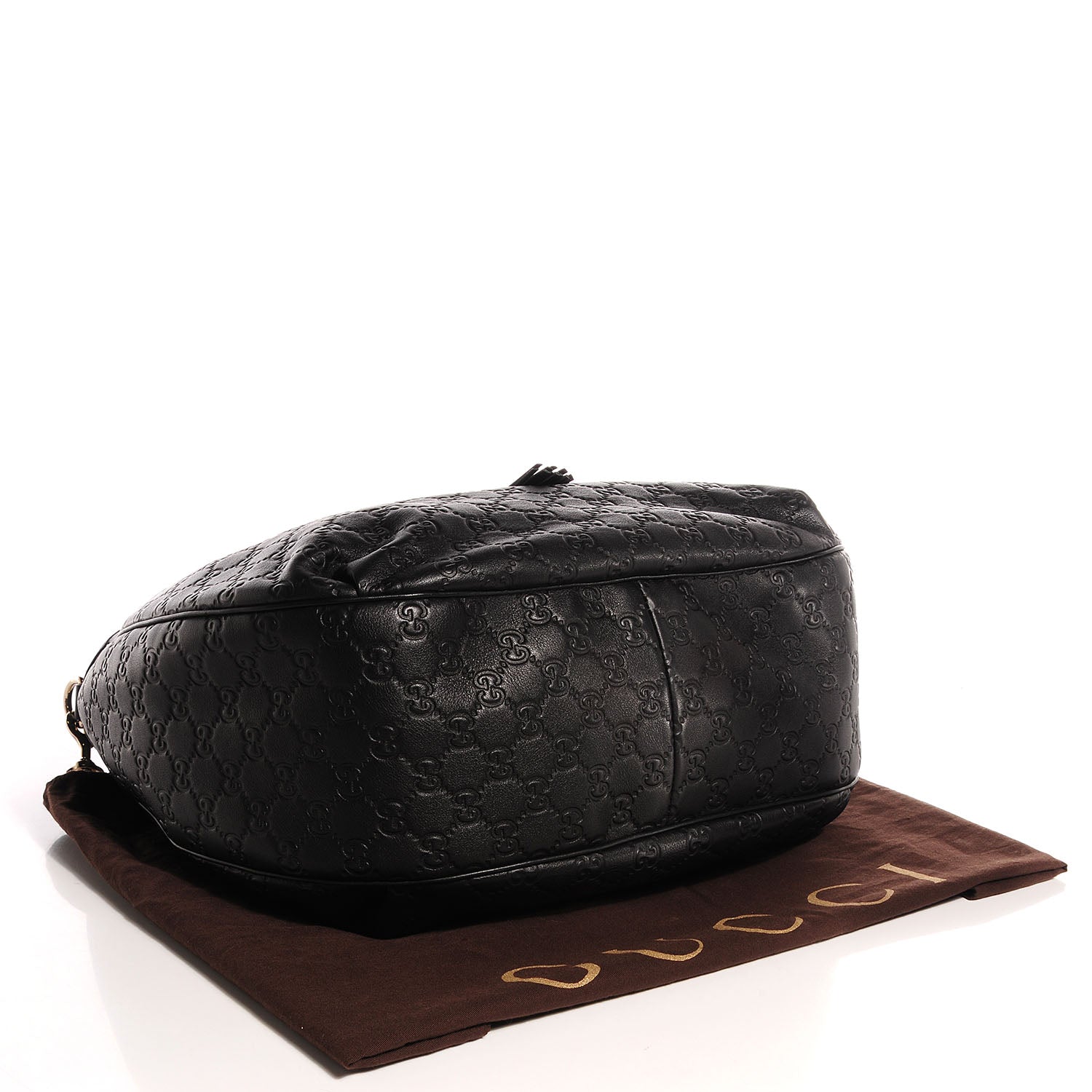 Gucci Guccissima Medium Emily Hobo Black 4 of 7
