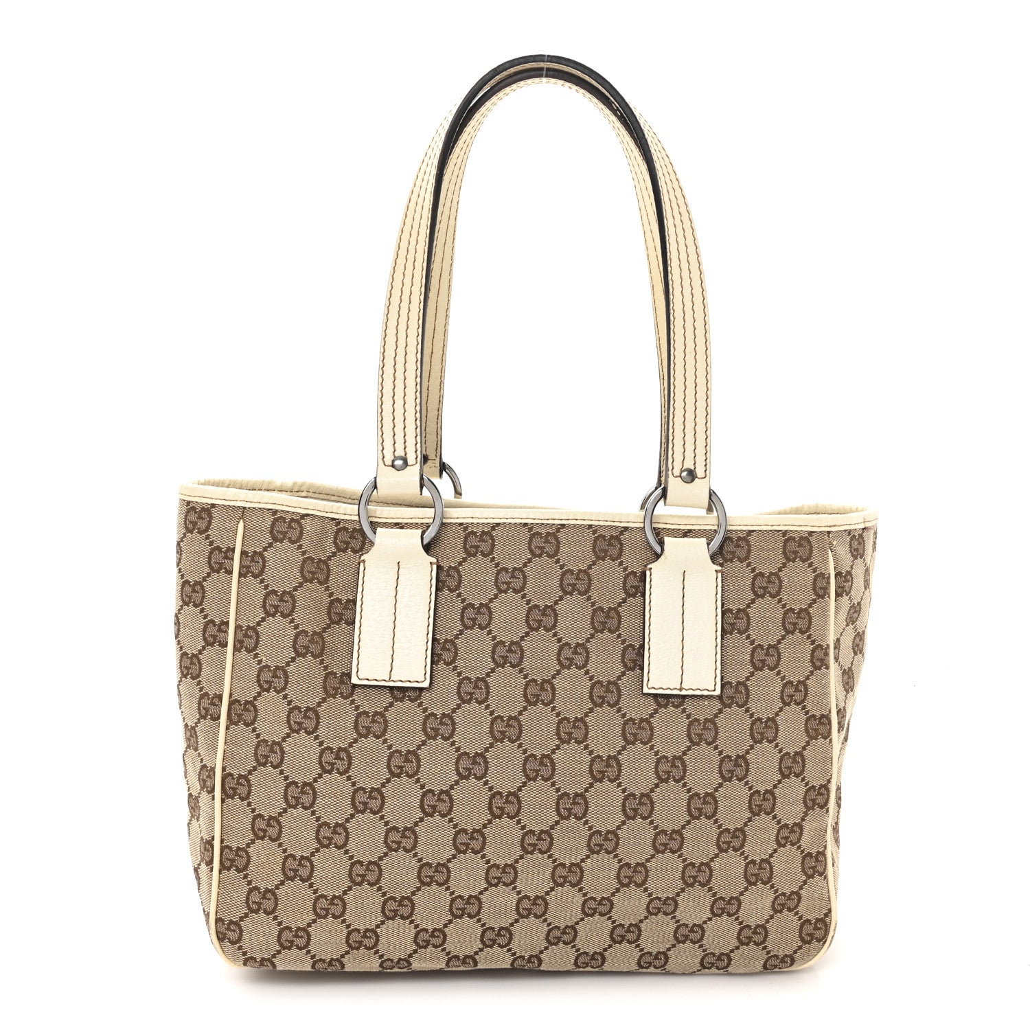 Gucci Monogram Medium Tote Off White 1 of 10