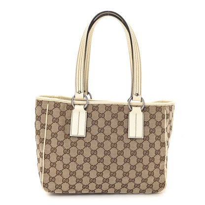 Gucci Monogram Medium Tote Off White 1 of 10