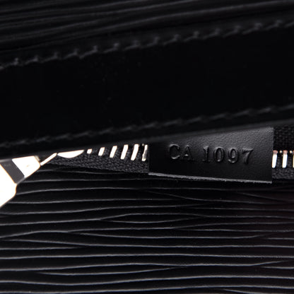 Louis Vuitton Epi Sac De Ville Bourget Black 6 of 11