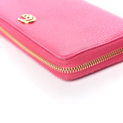 Gucci Dollar Calfskin GG Marmont Zip Around Wallet Box Pink 11 of 12