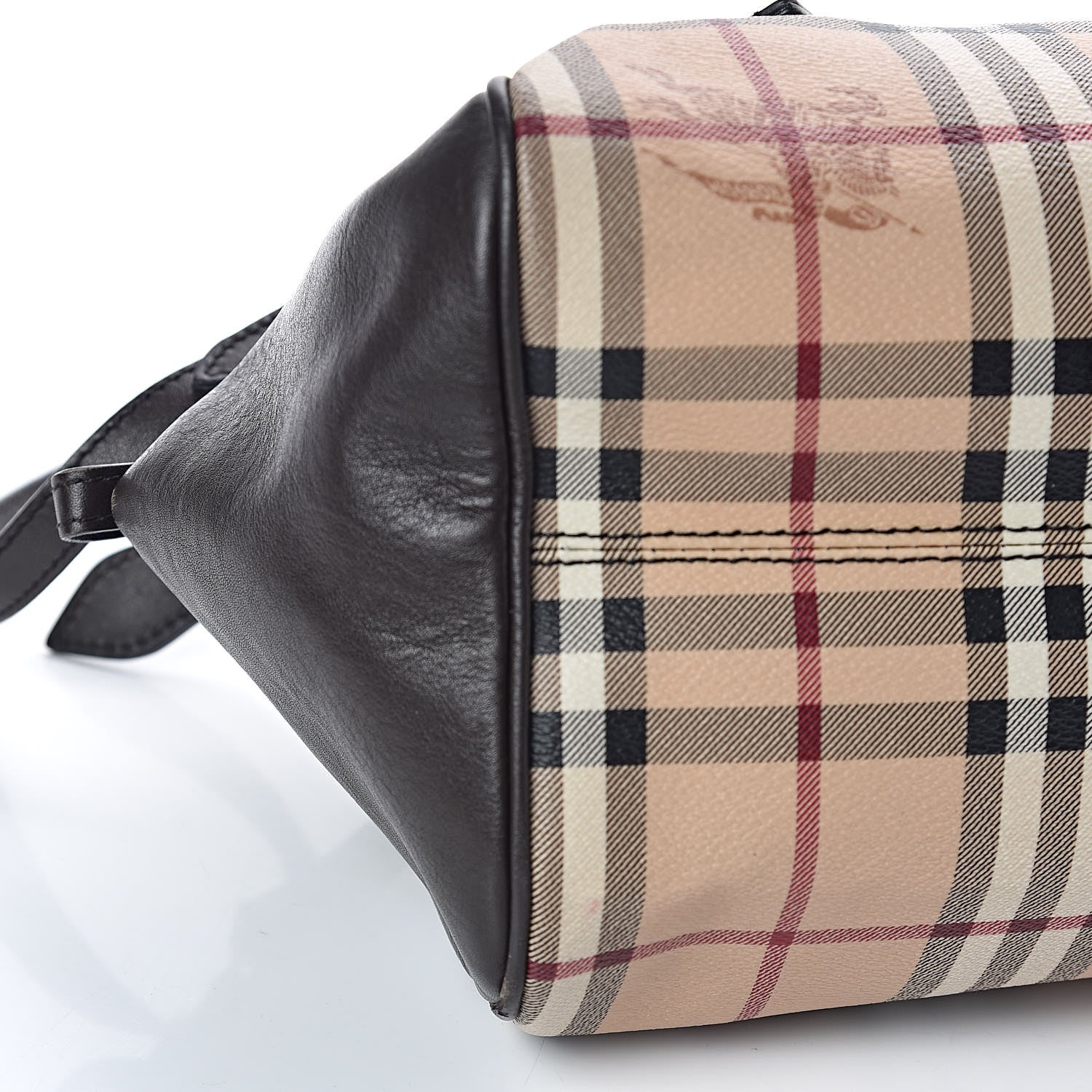 Burberry Haymarket Check Small Blaze Satchel Chocolate 10 of 11