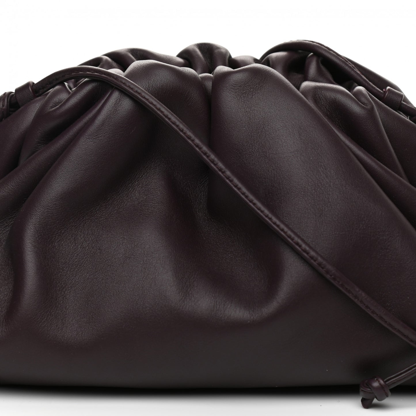 Butter Calfskin The Mini Pouch Grape