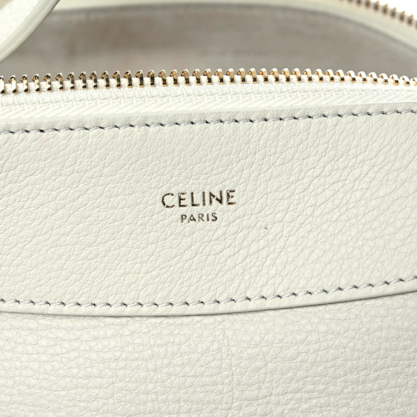 Supple Calfskin Medium Romy Shoulder Bag White