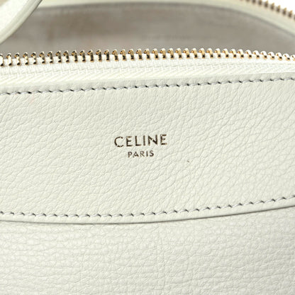 Celine Supple Calfskin Medium Romy Shoulder Bag White 4 of 15