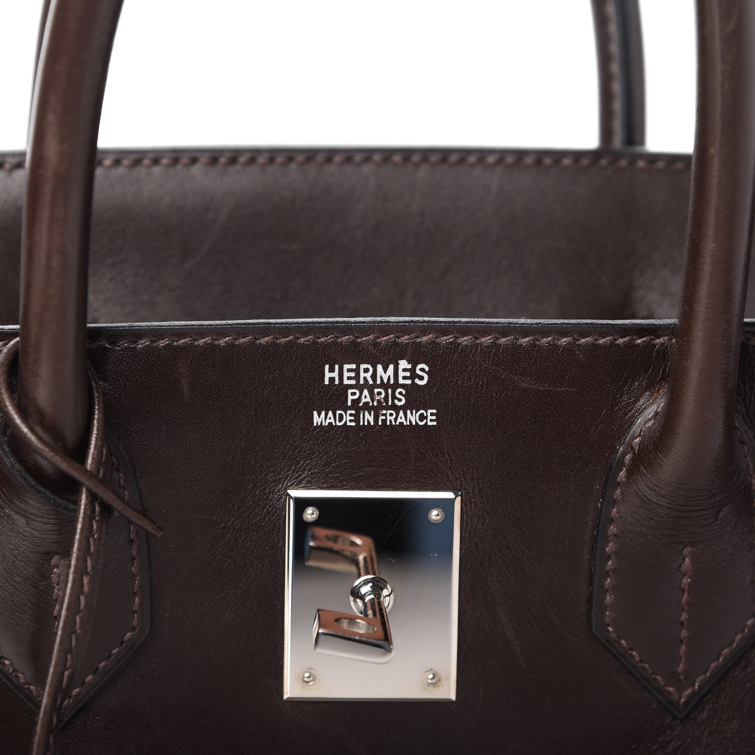 Hermes Box HAC Birkin 32 Chocolate 8 of 11