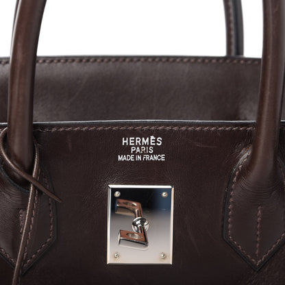Hermes Box HAC Birkin 32 Chocolate 8 of 11