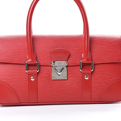 Louis Vuitton Epi Segur PM Castillan Red 7 of 14