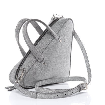 Balenciaga Glitter XS Triangle Duffle Argent Black 3 of 13
