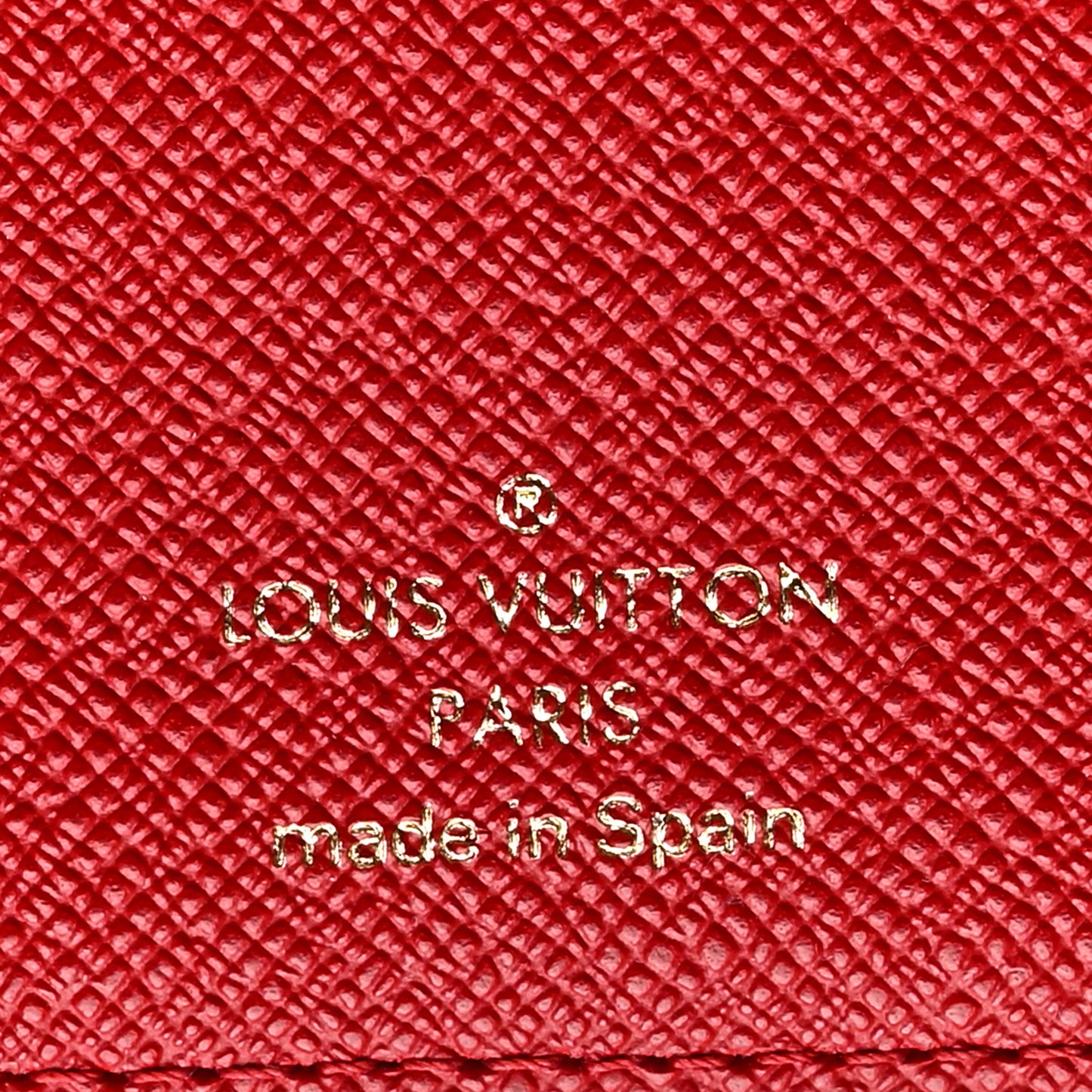 Monogram Insolite Wallet Red