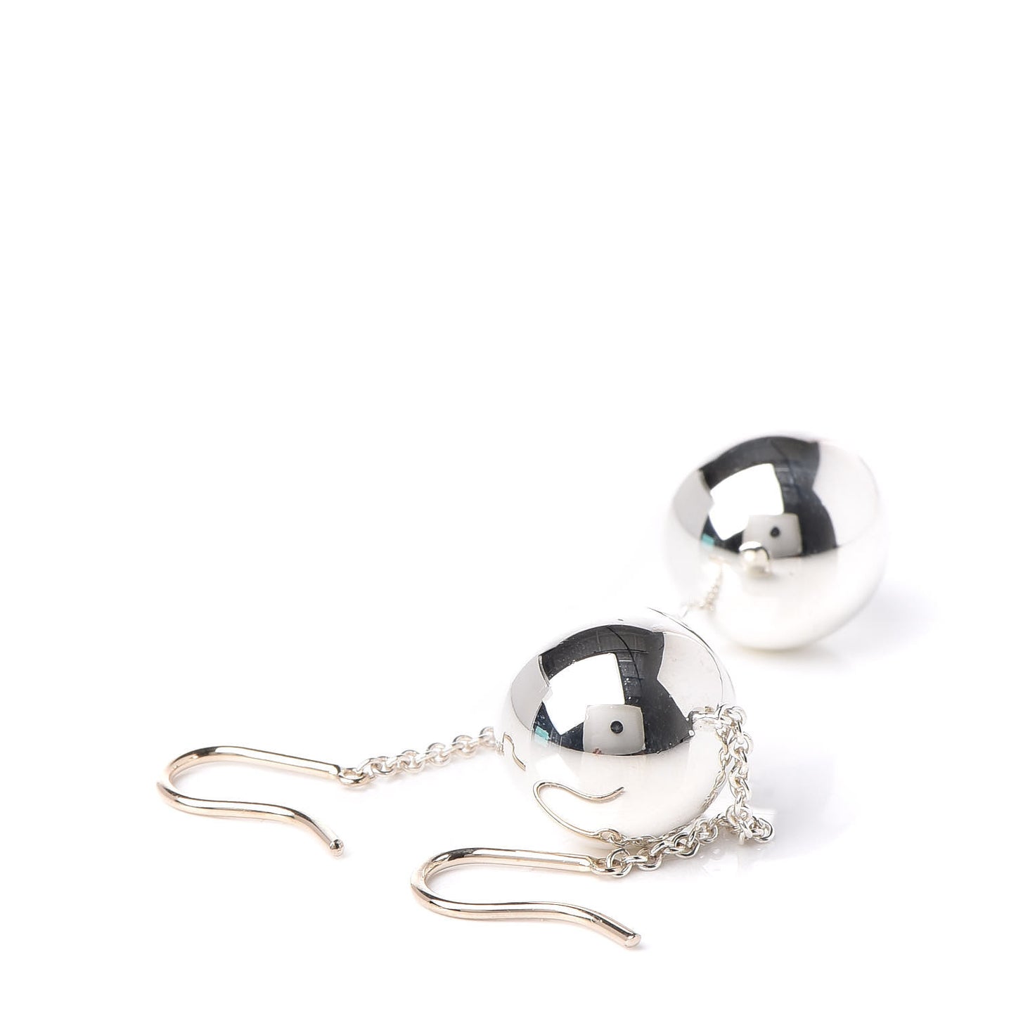 Sterling Silver 14mm HardWear Ball Hook Earrings