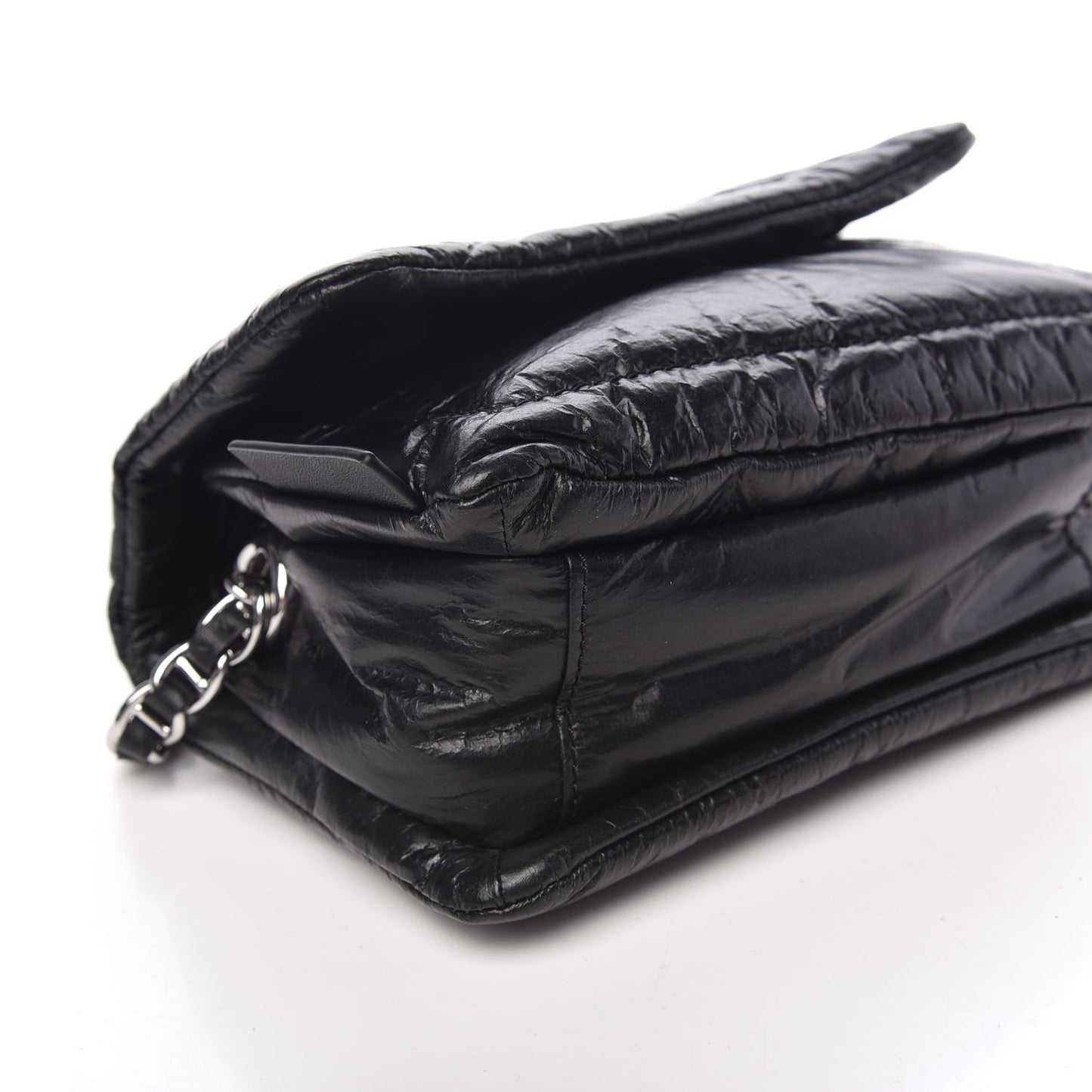 Lambskin The Pillow Bag Black
