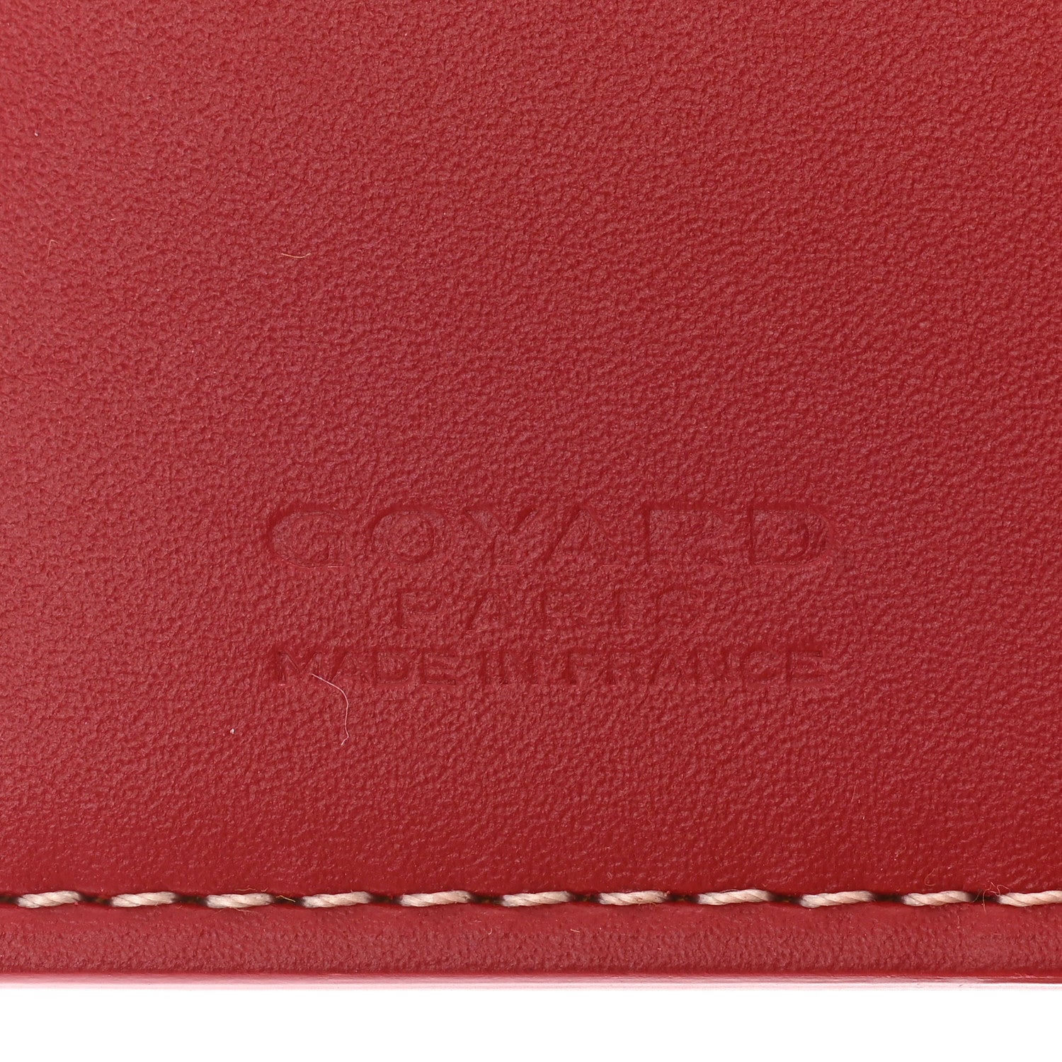 Goyard Goyardine Saint Marc Card Holder Red 5 of 5