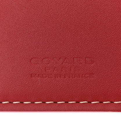Goyard Goyardine Saint Marc Card Holder Red 5 of 5