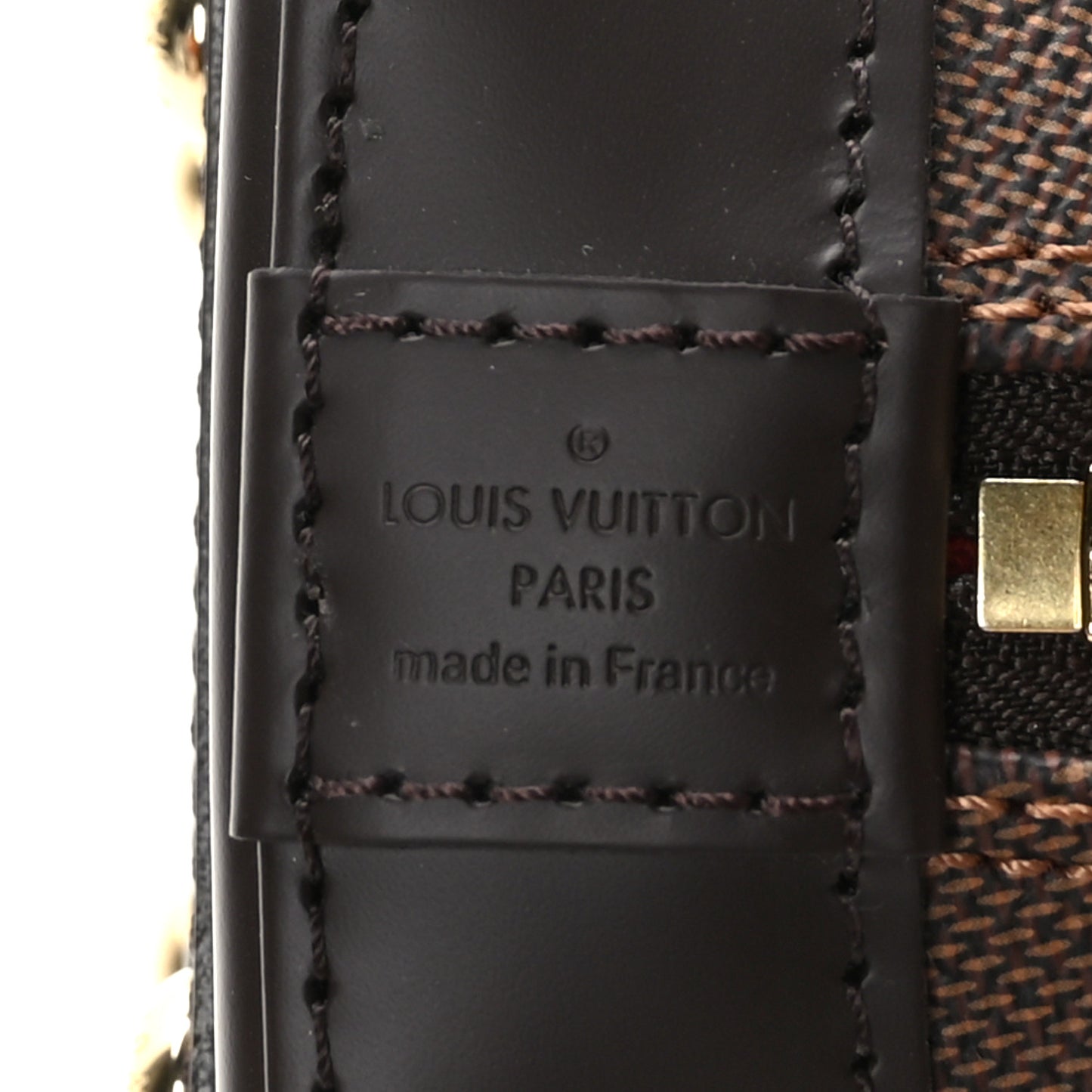 Damier Ebene Alma BB