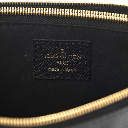 Louis Vuitton Monogram Giant Jungle Pochette Double Zip Black 7 of 10