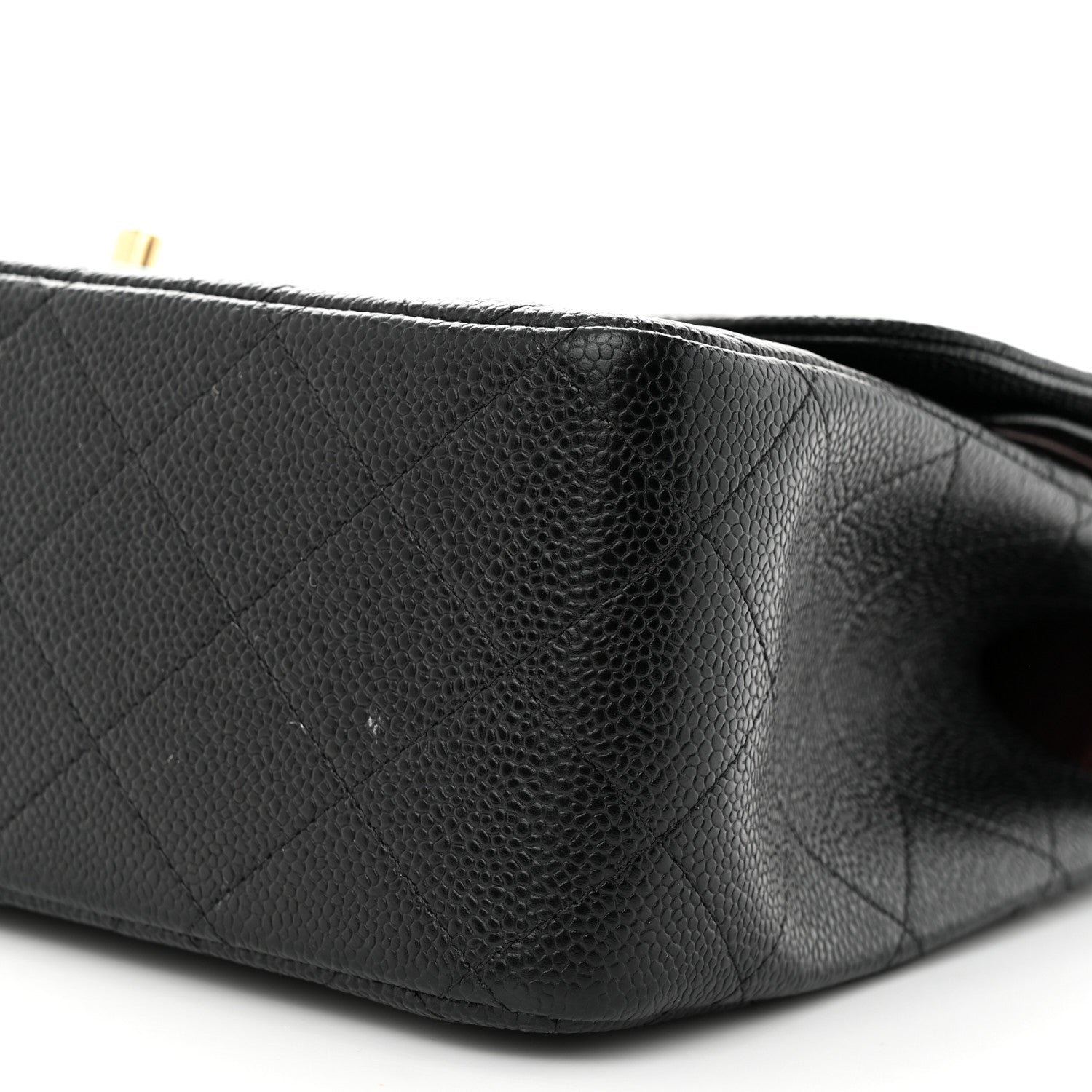 Chanel Caviar Quilted Jumbo Double Flap Black 10 of 12