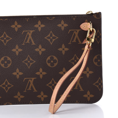 Louis Vuitton Monogram Neverfull MM GM Pochette 8 of 10