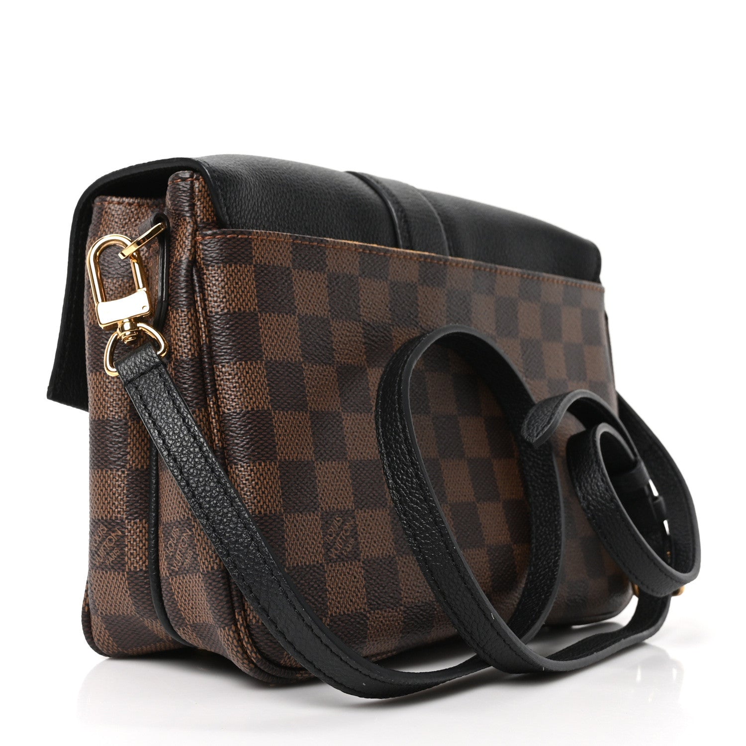 Louis Vuitton Damier Ebene Clapton Black 3 of 9