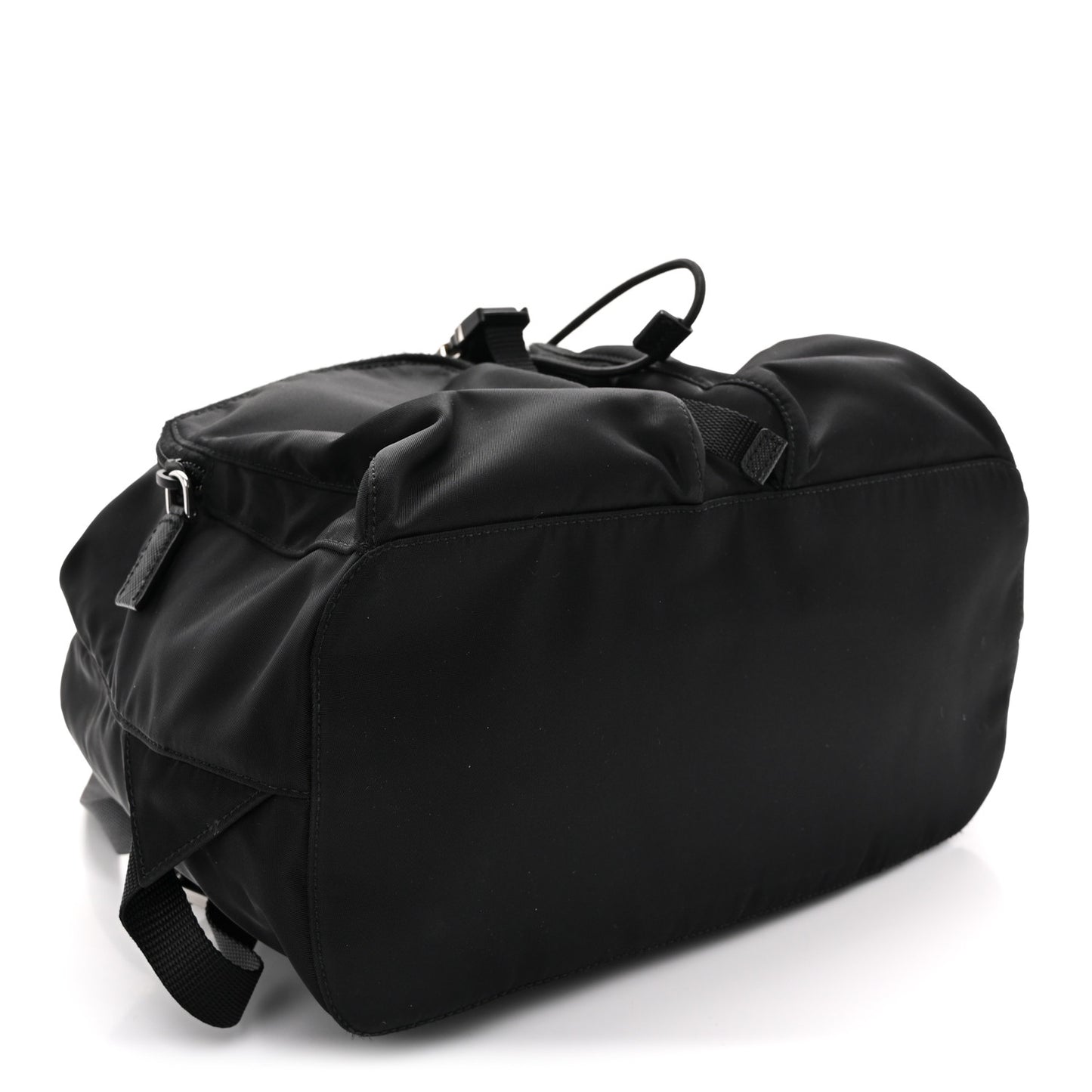 Tessuto Nylon Saffiano Vela Backpack Black
