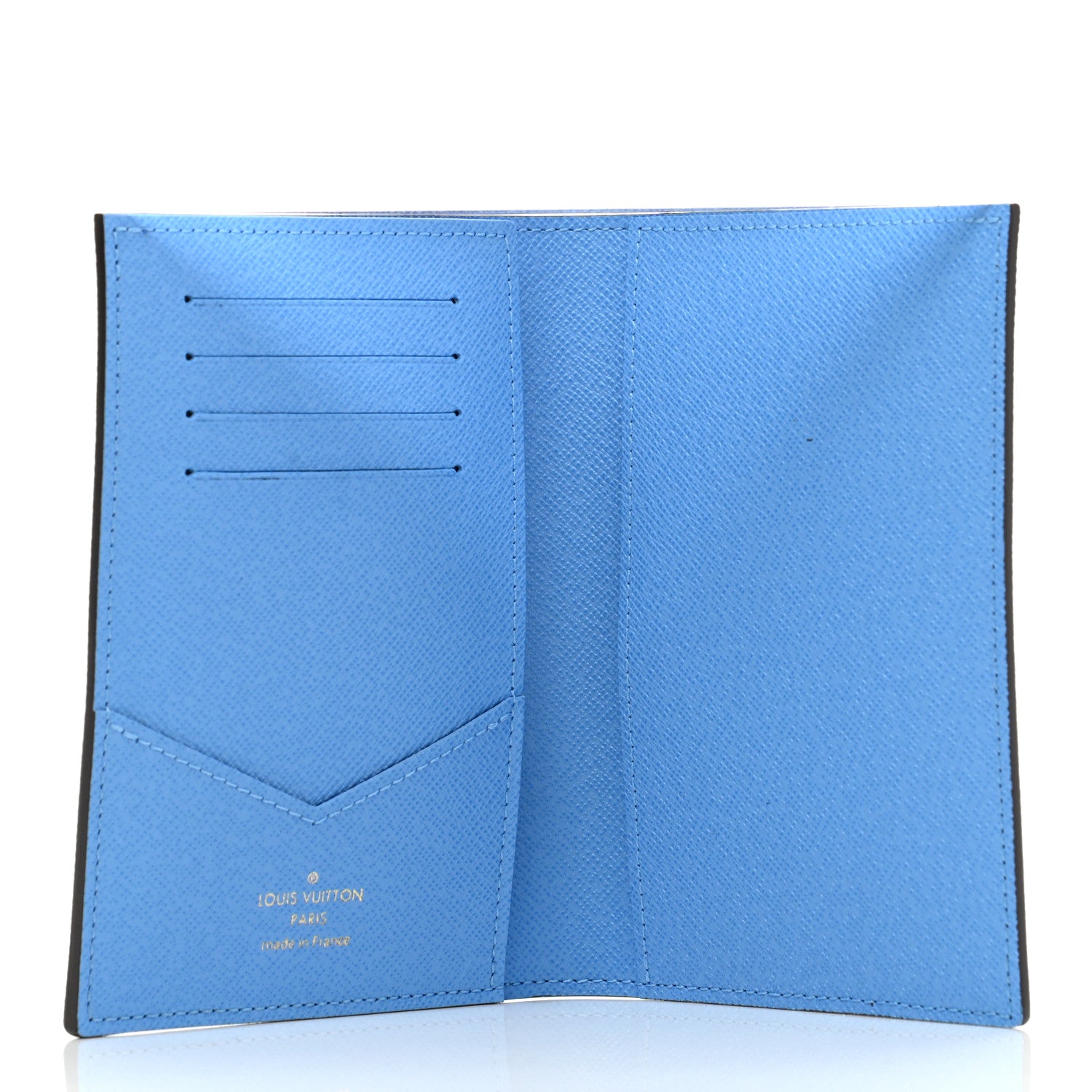 Louis Vuitton Monogram 2021 Christmas Animation China Passport Cover Myosotis Blue 5 of 6