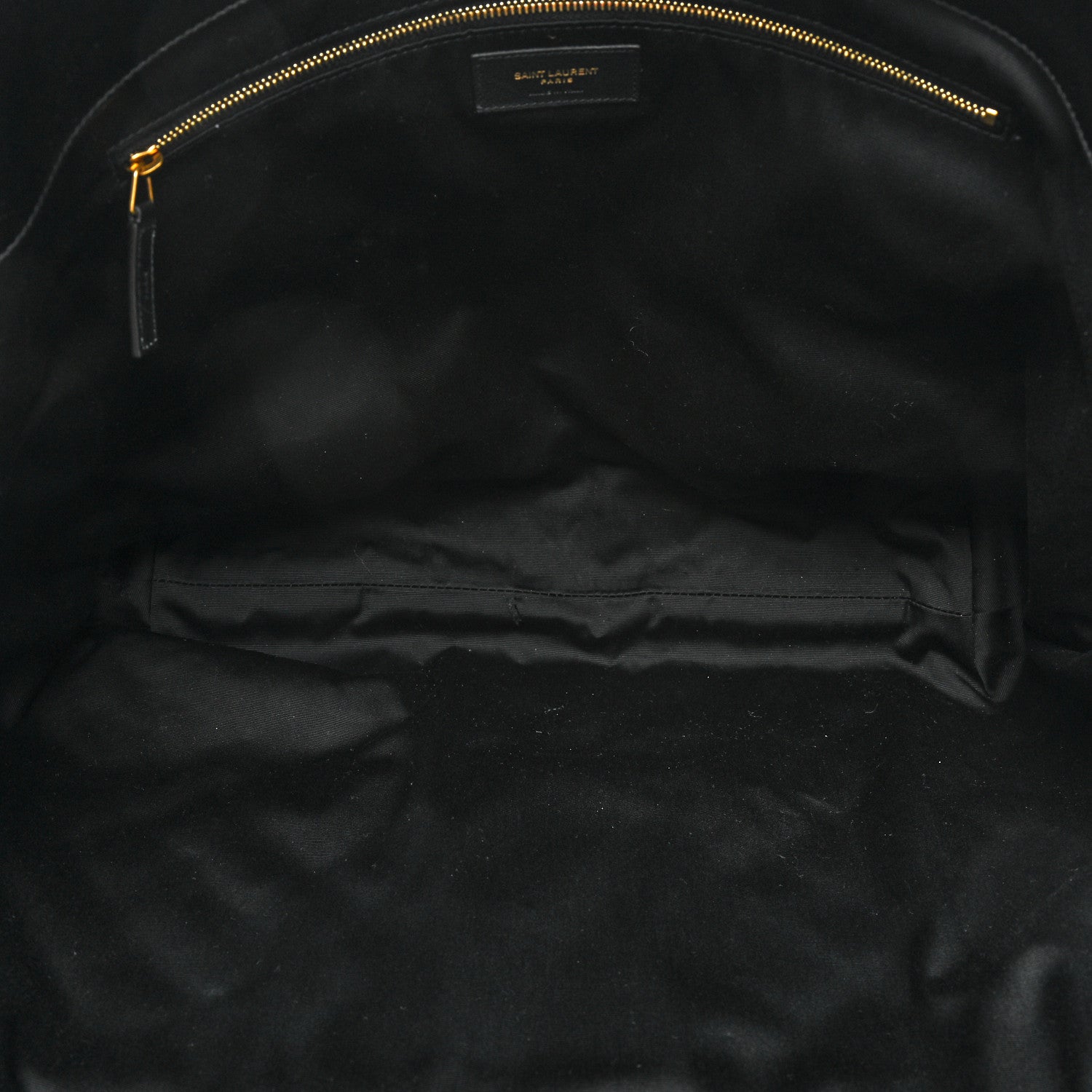 Saint Laurent Lambskin Quilted Maxi Icare Shopping Tote Black 5 of 12