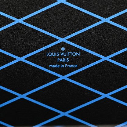Louis Vuitton Monogram Petite Malle Blue Black 6 of 9
