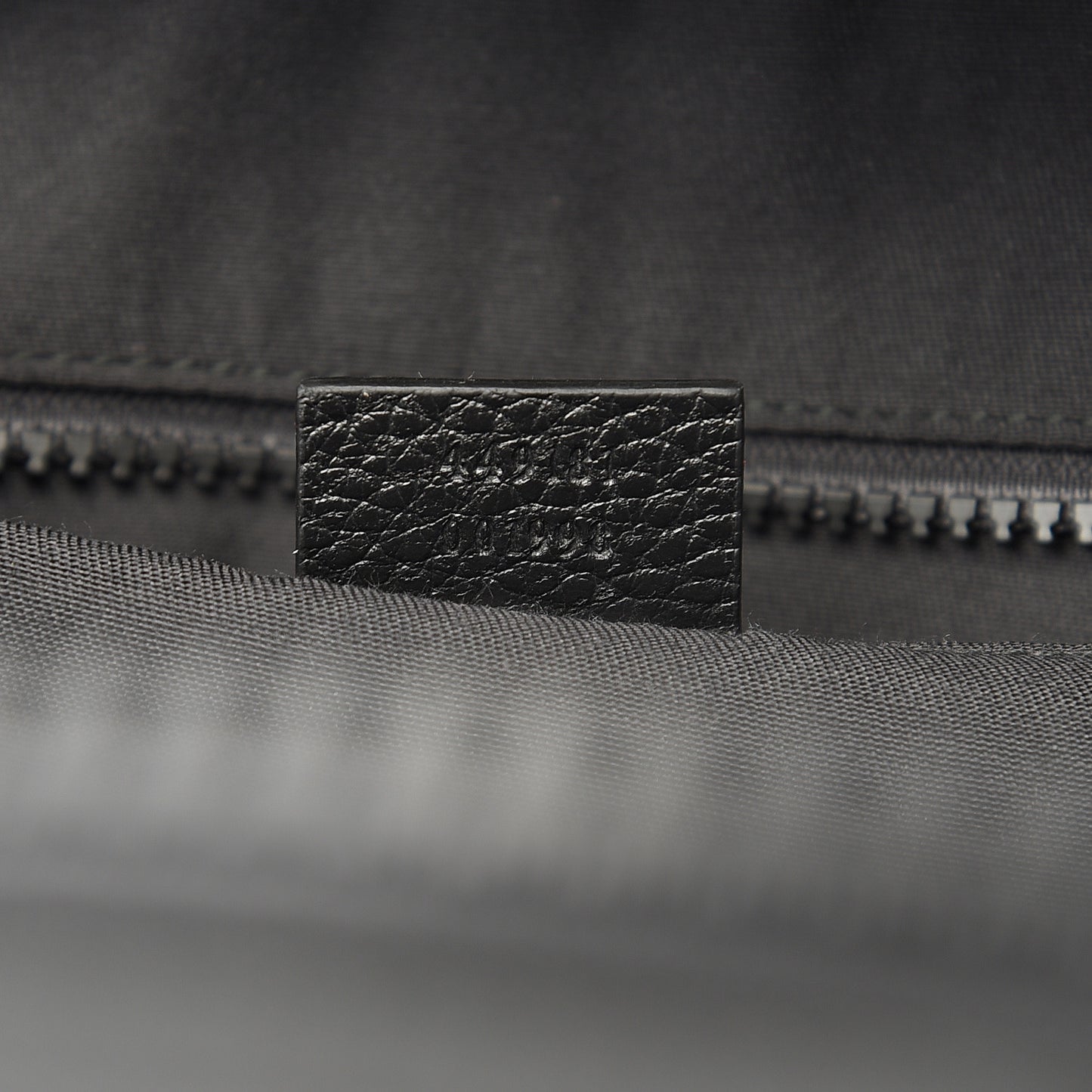 Nylon Monogram Slim Backpack Black