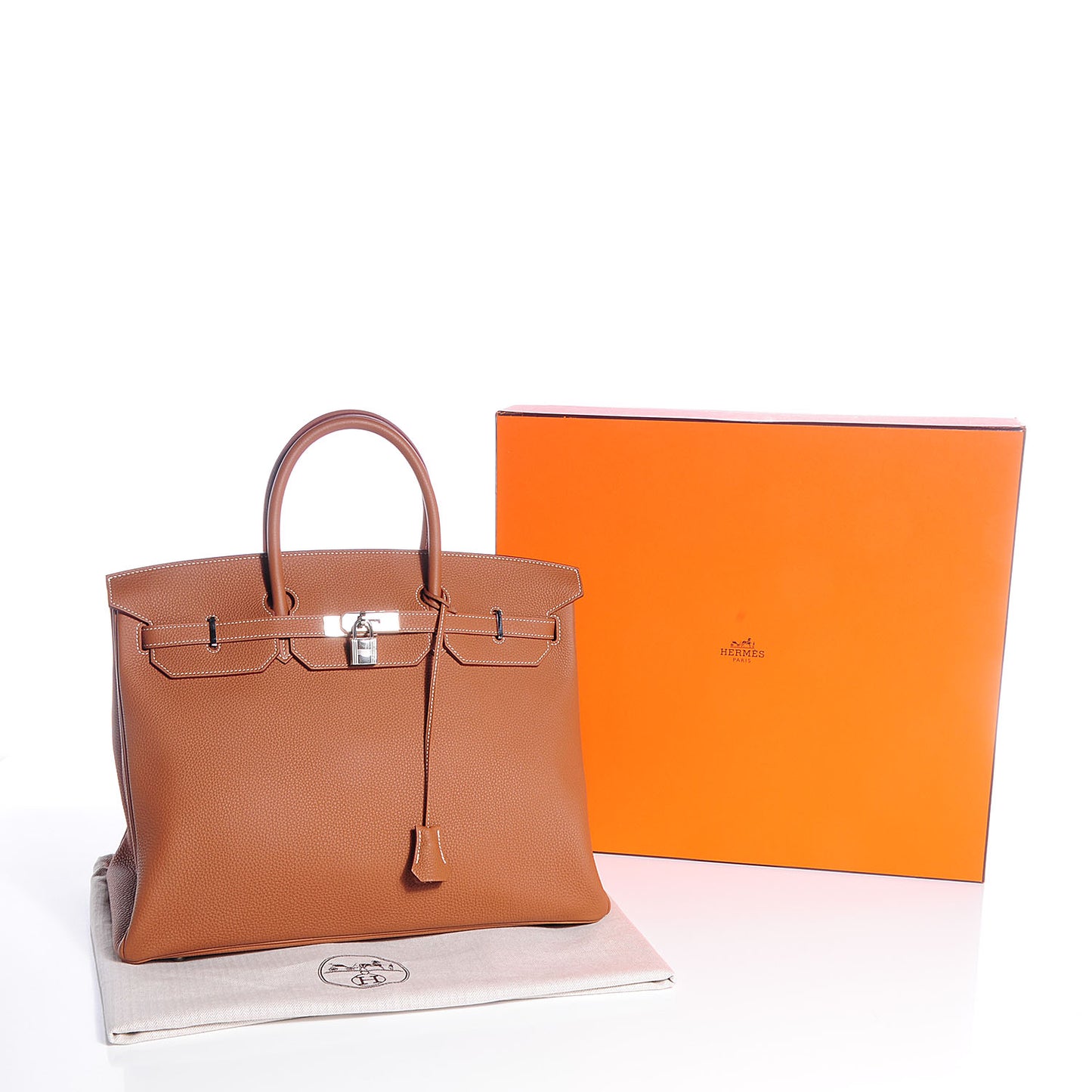 Togo Birkin 40 Gold