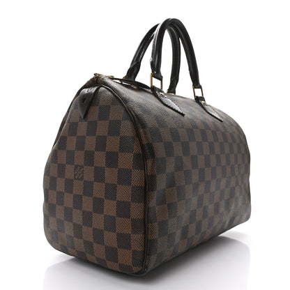 Louis Vuitton Damier Ebene Speedy 30 3 of 14