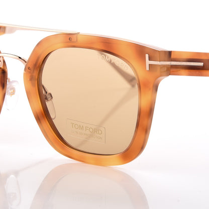 Tom Ford Alex Squared Sunglasses TF541 Vintage Havana 7 of 8