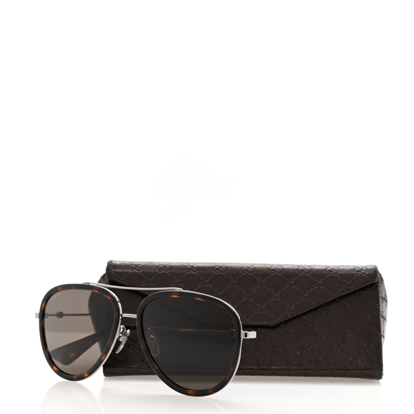 Aviator Sunglasses GG0062S Tortoise