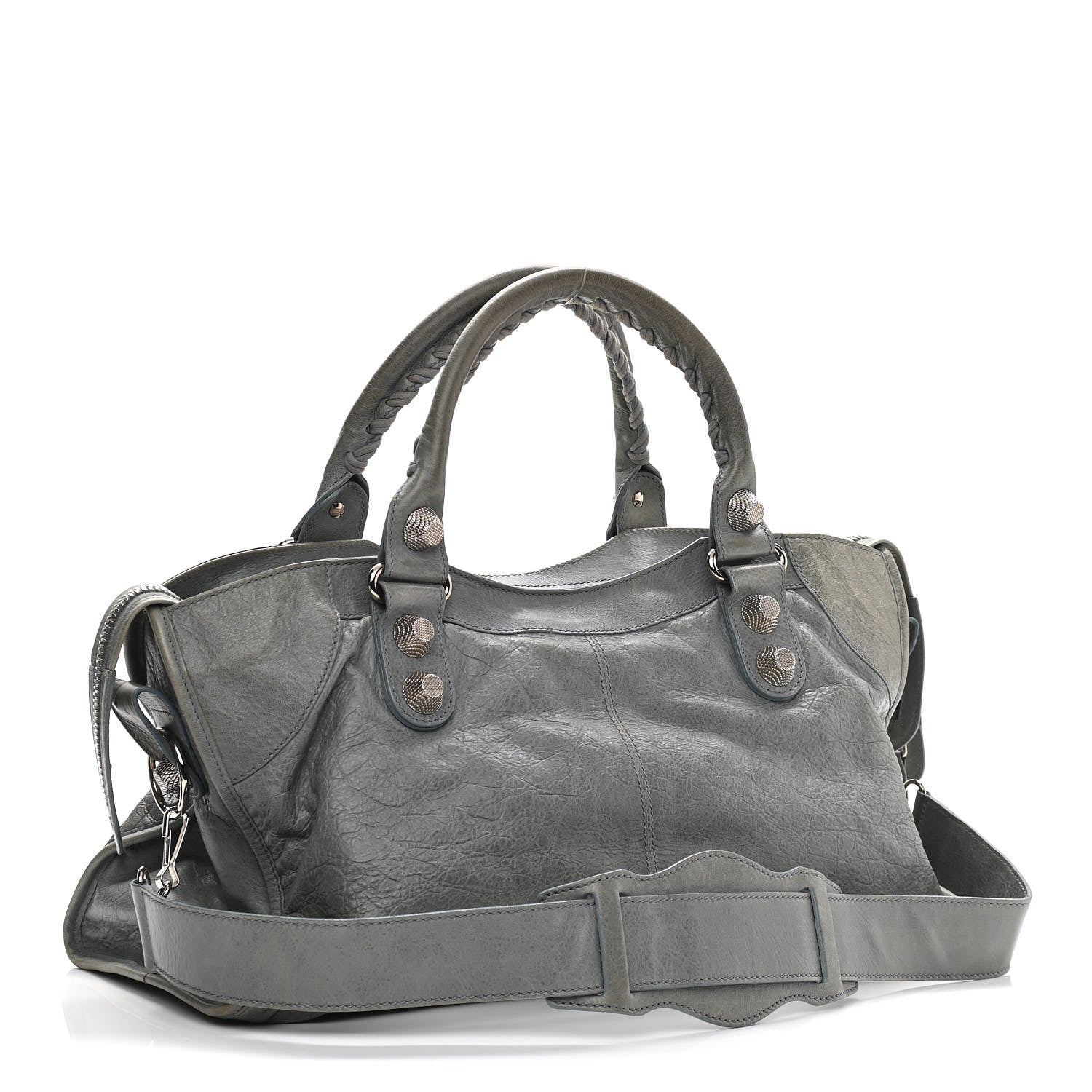 Balenciaga Agneau Giant 21 Silver Hardware Part Time Ardoise 2 of 10