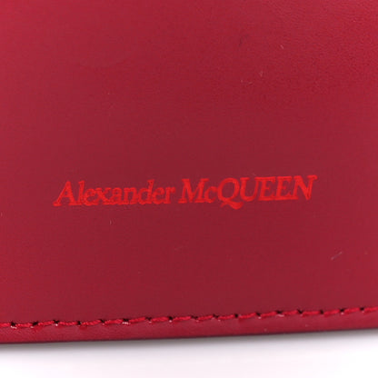 Alexander McQueen Calfskin Small Skull Resin Chain Crossbody Bag Red 7 of 10