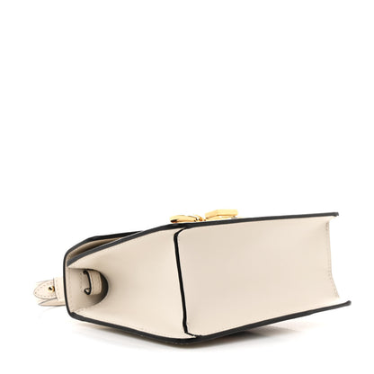 Gucci Calfskin Mini Sylvie Top Handle Bag White 4 of 11