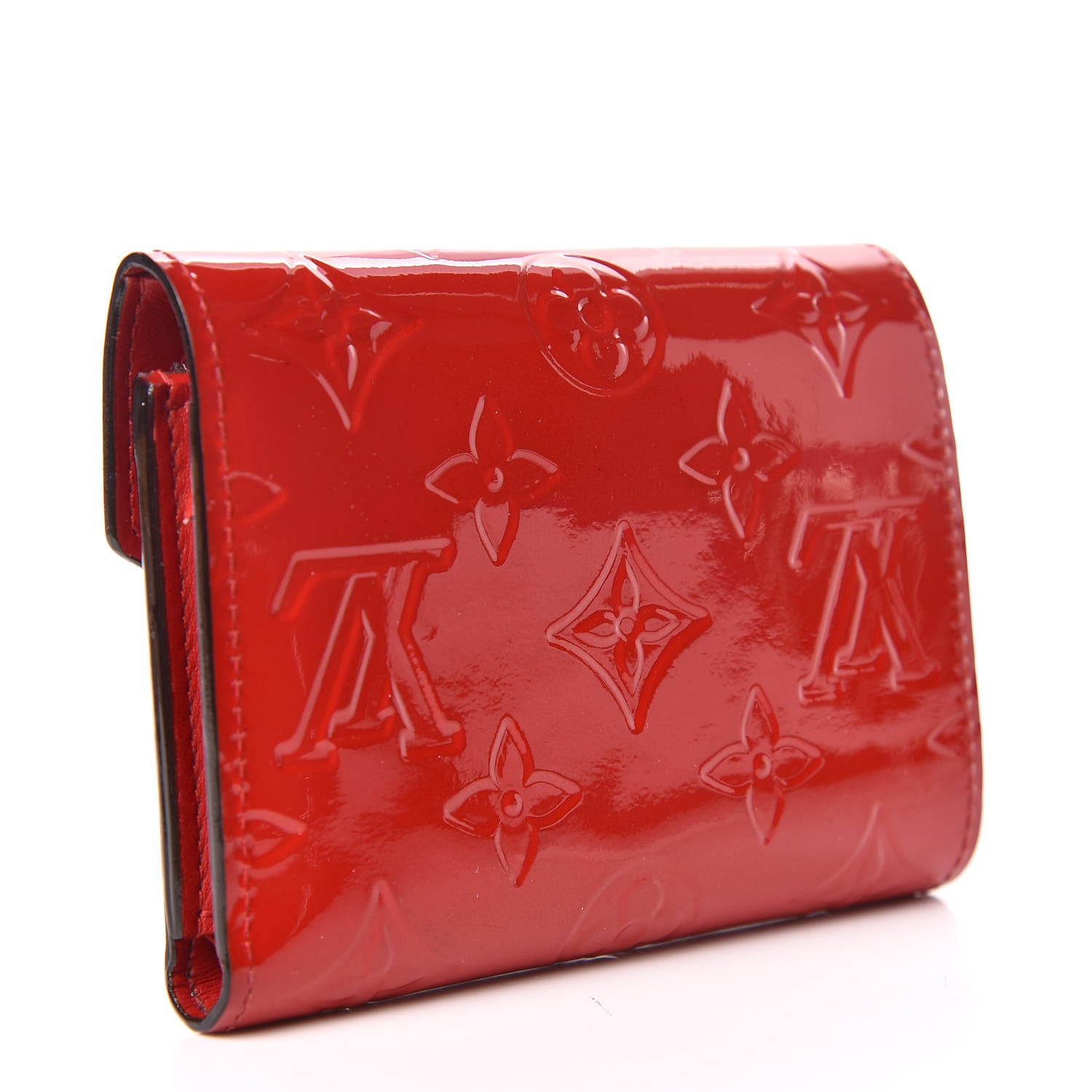 Louis Vuitton Vernis Victorine Wallet Cherry 3 of 10