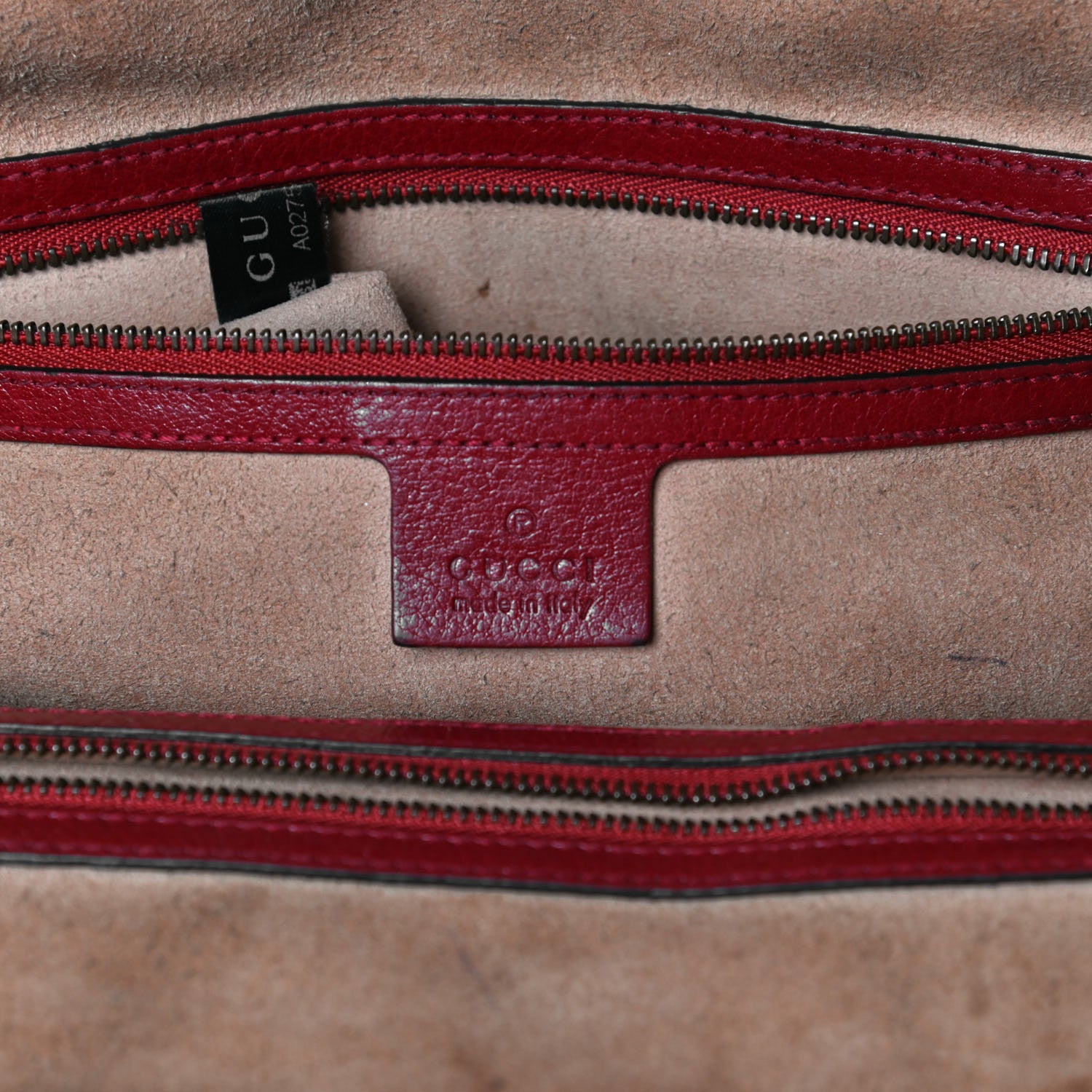 Gucci Piuma Lux Energy Medium Re(Belle) Top Handle Bag Romantic Cerise 6 of 23