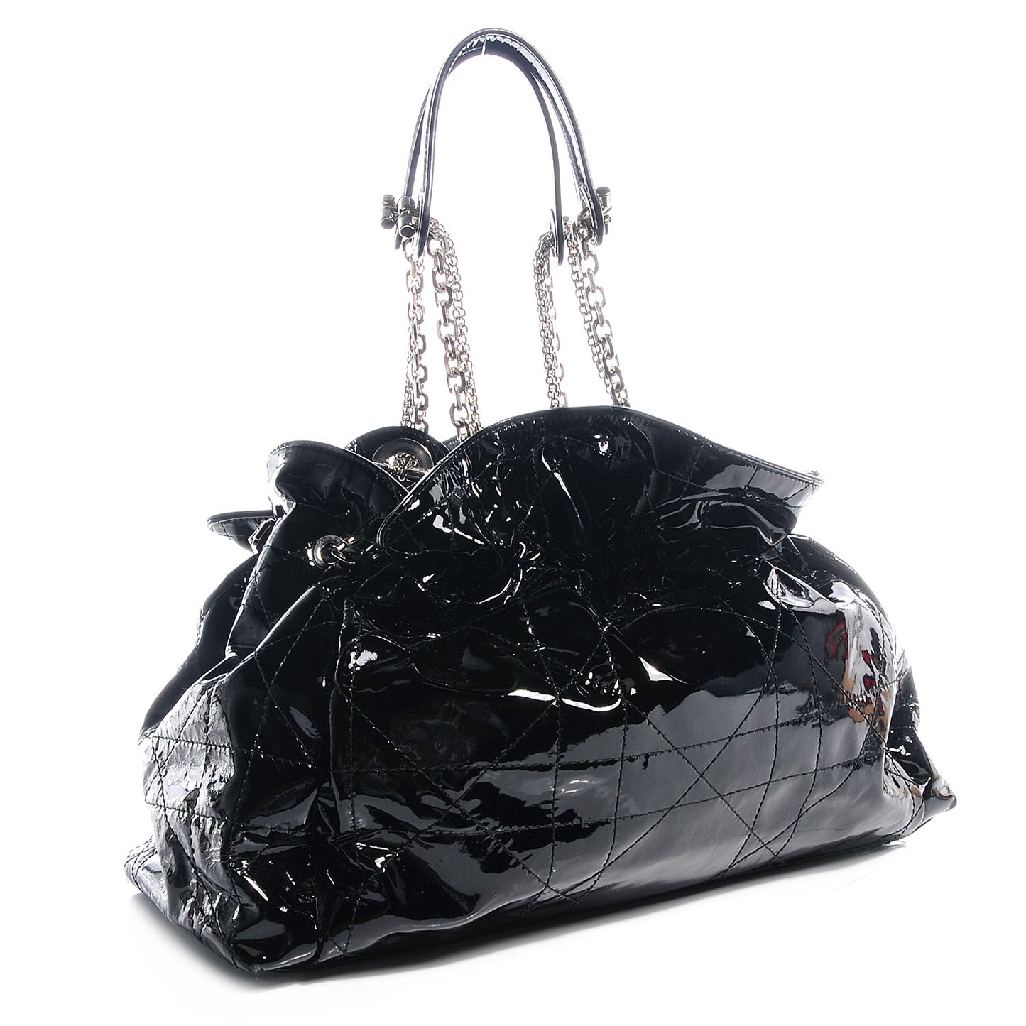 Patent Cannage Medium Le Trente Tote Black