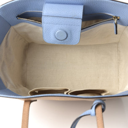 Gucci Dollar Calfskin Medium Swing Tote Camelia Mineral Blue 5 of 9
