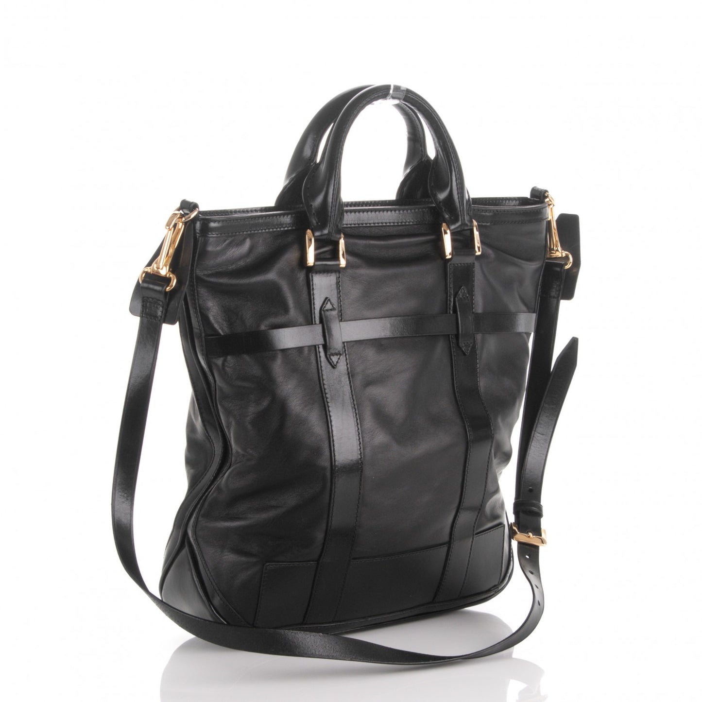 Soft Lambskin Tote Black