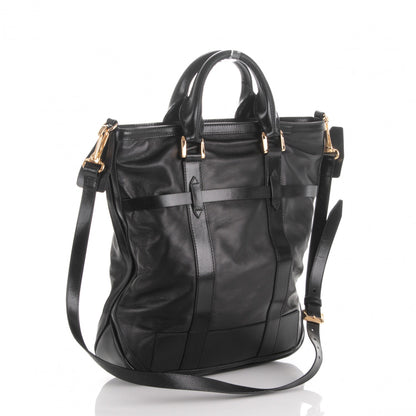 Burberry Soft Lambskin Tote Black 4 of 9