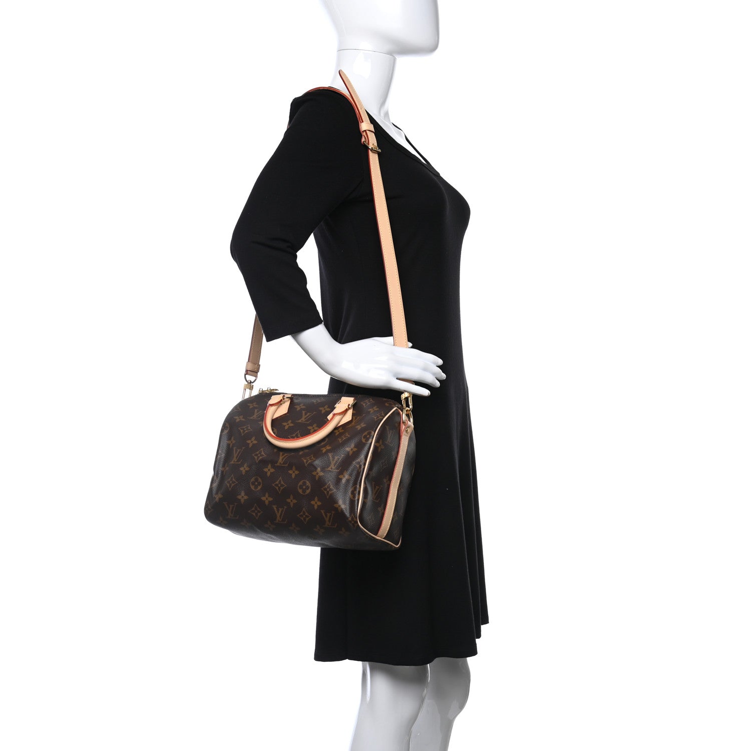 Louis Vuitton Monogram Speedy Bandouliere 25 2 of 8
