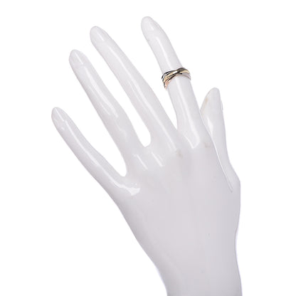 Cartier 18K Pink Yellow White Gold Small Trinity Ring 47 4 4 of 11